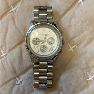 Silver Michael Kors watch